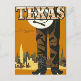 Vintage resor vykort Texas USA