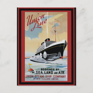 Vintage resoraffisch 47 vykort