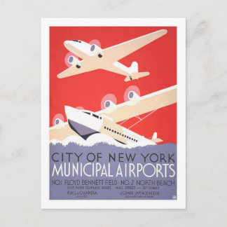 Vintage resoraffisch, New York Vykort