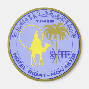 Vintage resorhotell Ribat i Monastir, Tunisien Magnet