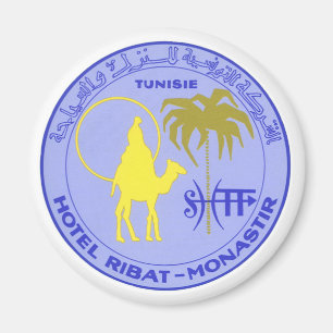 Vintage resorhotell Ribat i Monastir, Tunisien Magnet