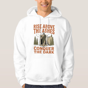 Vintage Resurrection Cave Citat Graverad T-Shirt D Hoodie