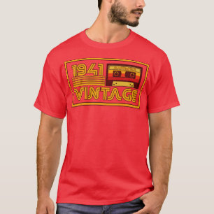 Vintage Retro 1941 Masterbit Kassettband T Shirt