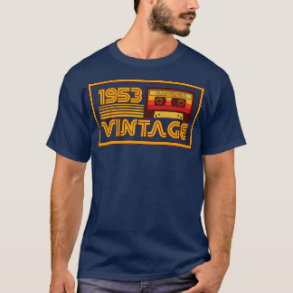 Vintage Retro 1953 Masterbit Kassettband T Shirt