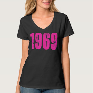 Vintage Retro 1969 Distress Sten & Roll Music 1 T Shirt