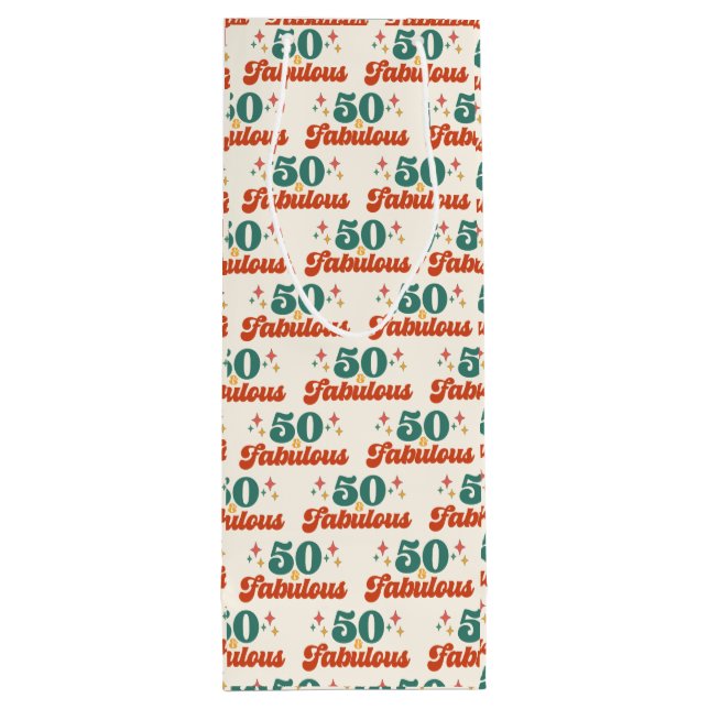 Vintage Retro 50 And Fabulous Birthday (Baksidan)