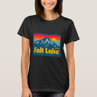 Vintage retro 70-tal 80-tal salt lake city utah be t shirt