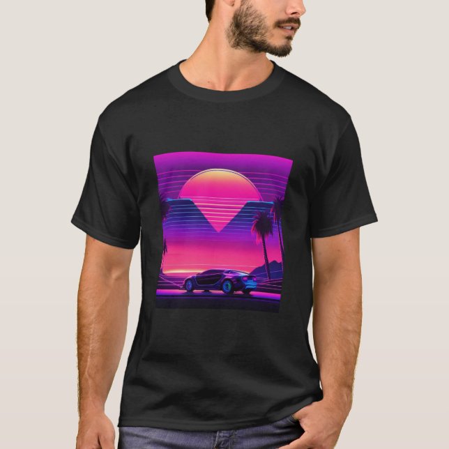 Vintage - Retro 90s Aesthetic T-shirt (Framsida)