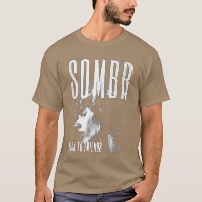 Vintage Retro 90s Sombr T Shirt (Framsida)
