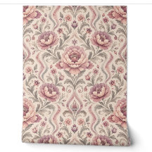 Vintage Retro Akvarell Peony Blommigt Sömlöst Möns