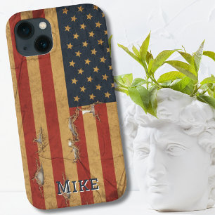 Vintage Retro American Flagga,USA,Patriotic