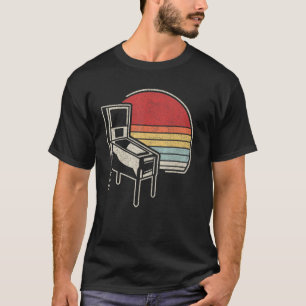 Vintage Retro Arcade Game Maskin kabinett Nostalgi T Shirt