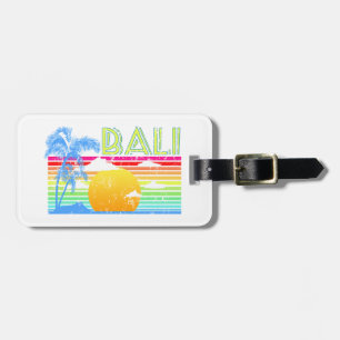 Vintage Retro Bali Bagagebricka