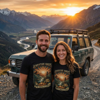 Vintage Retro Berg | Camping Vandring Utomhus T Shirt