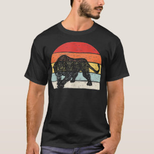 Vintage Retro Black Panther T Shirt