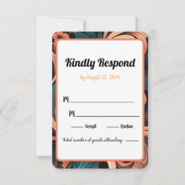 Vintage Retro Blommig OSA Kort