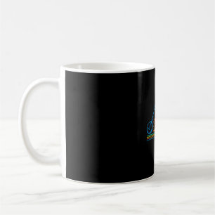 Vintage Retro Bluegräs Banjo Player Kaffemugg