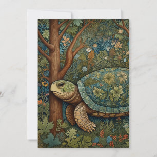 Vintage retro bohemian boho woodland inbjudningar