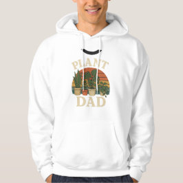 Vintage Retro Botanisk T-Shirt Design för Växtpapp Hoodie