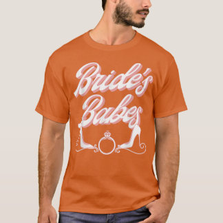Vintage Retro Bride's Babes Bachelorette Party Mat T Shirt