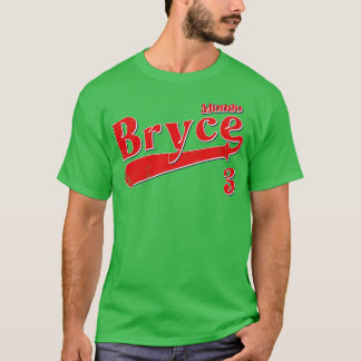 Vintage Retro Bryce Baseball Mondo T Shirt