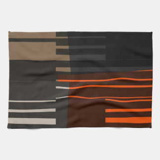 Vintage Retro Colorful Rand Art Mönster #7 Kökshandduk