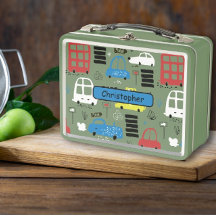 Vintage Retro Cute Coola School Doodled Cars