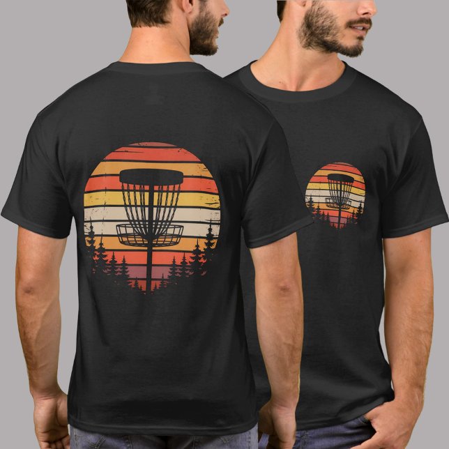 Vintage Retro Disc Golf  Basket Tree               T Shirt (Skapare uppladdad)