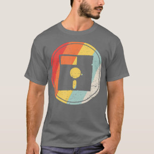 Vintage Retro-diskett T Shirt