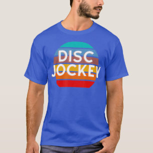 Vintage Retro DJ Disk Jockey Music Älskare Deejay T Shirt