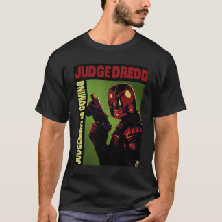 Vintage Retro Dredd Movie Fantastisk för Music Flä T Shirt