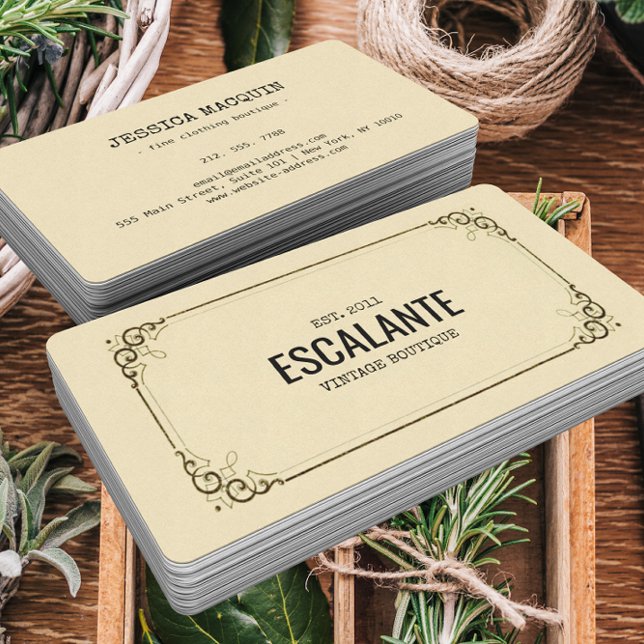 Vintage Retro Ephemera Ram Visitkort (Skapare uppladdad)