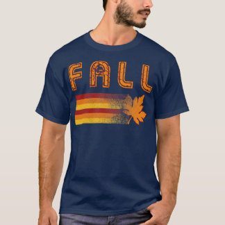 Vintage Retro Fall Löv T Shirt