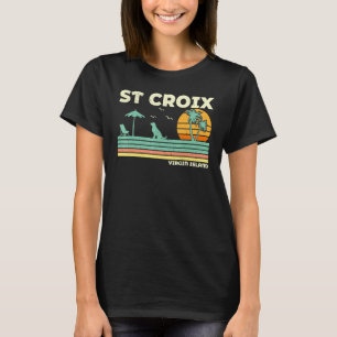 Vintage Retro Family Vacation Virgin Island St Cro T Shirt