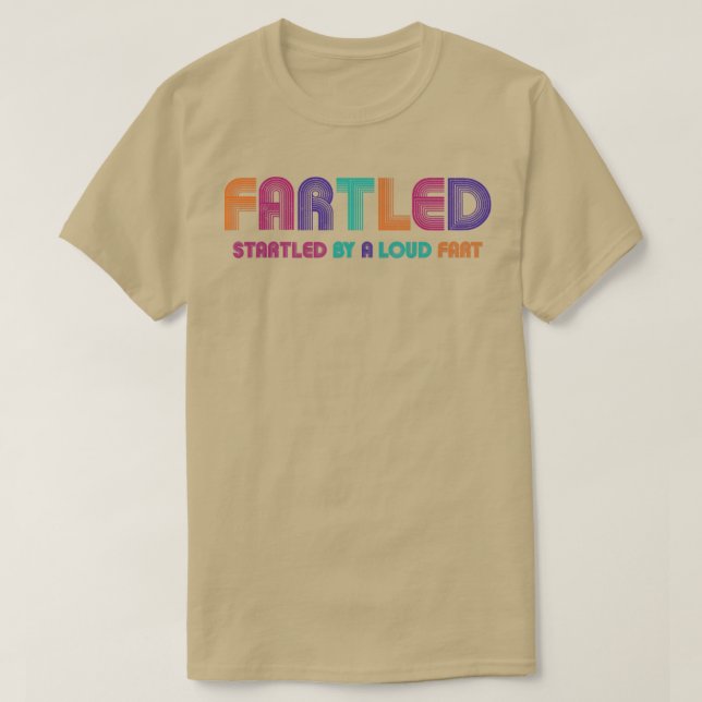 Vintage Retro Fartled T Shirt (Design framsida)
