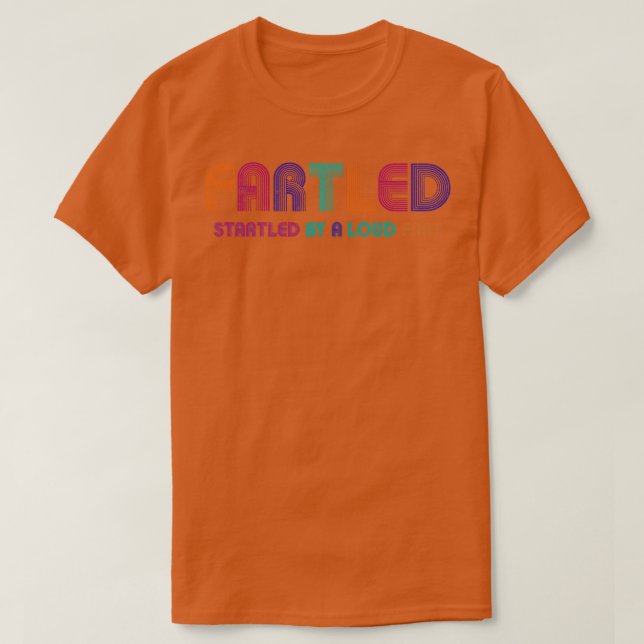 Vintage Retro Fartled T Shirt (Design framsida)