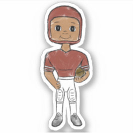 vintage-retro-fotbollsspelare marmelad klistermärken