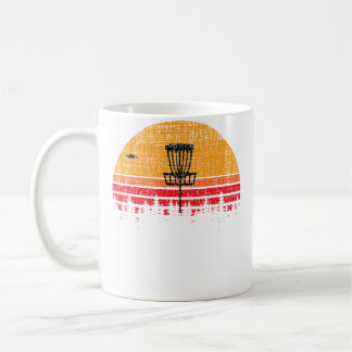 Vintage Retro Frolf Frisbee Disc Golf Tee Present Kaffemugg