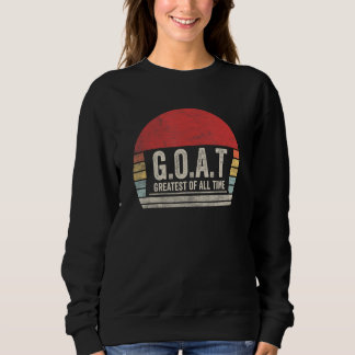 Vintage Retro G O A T Störst Genom Tiderna Get 1 Shirt