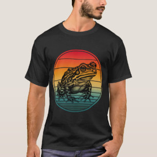 Vintage Retro Groda Amfibie T Shirt