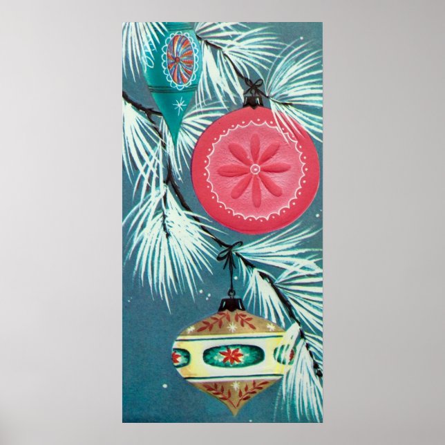 Vintage - retro Helgdag lökar poster (Framsidan)