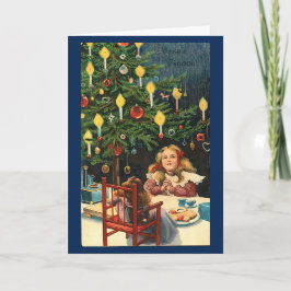 Vintage Retro-Helgdag Personlig Kort