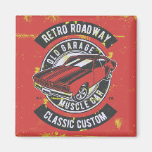 Vintage Retro Hot rod