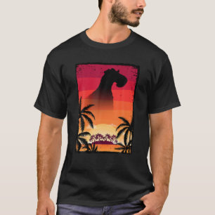 Vintage Retro-Hund ger Wire Fox Terrier Älskare T Shirt