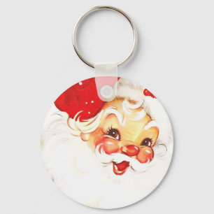 Vintage Retro Jolly Jultomten-jul Nyckelring