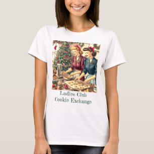 Vintage Retro Julgodis Utbyte T Shirt