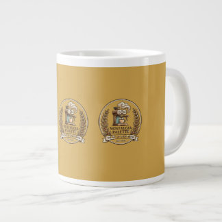 Vintage Retro Kaffe Espressomaskin Keramikmugg Jumbo Mugg
