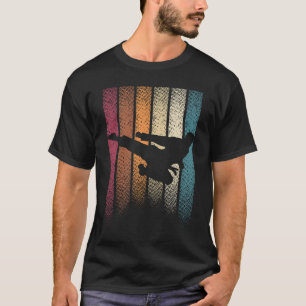 Vintage Retro Kampsport T Shirt