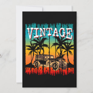VINTAGE RETRO KLASISKT PRESENT INBJUDNINGAR