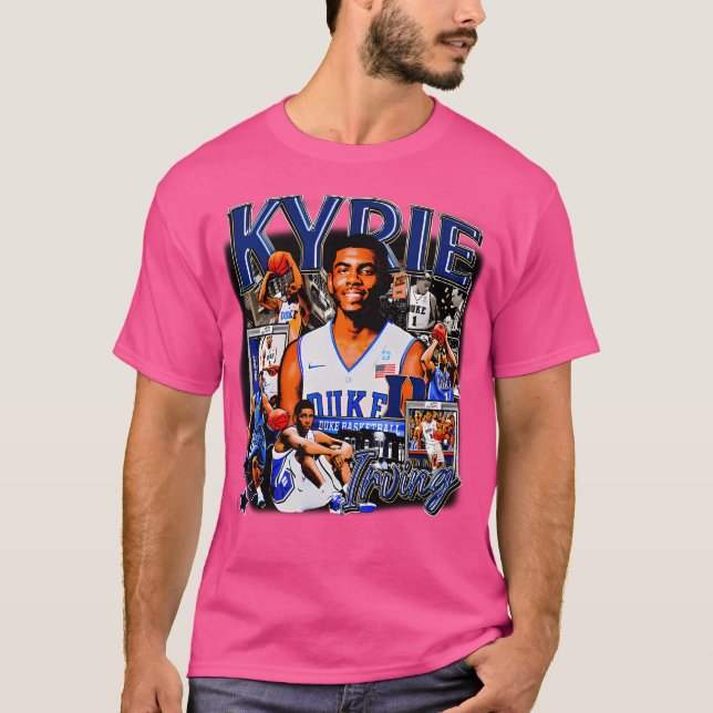 Vintage Retro Kyrie Irving T Shirt (Framsida)